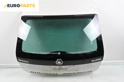 Заден капак за Skoda Rapid Spaceback (07.2012 - ...), 4+1 вр., комби, позиция: задна