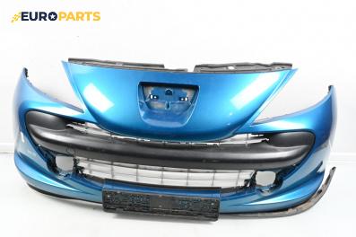Предна броня за Peugeot 207 Hatchback (02.2006 - 12.2015), хечбек, позиция: предна