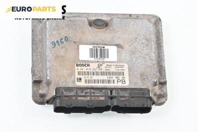 Компютър двигател за Opel Zafira A Minivan (04.1999 - 06.2005) 2.0 DTI 16V, 101 к.с., № 24417167