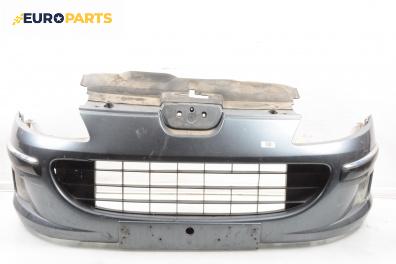 Предна броня за Peugeot 407 Station Wagon (05.2004 - 12.2011), комби, позиция: предна
