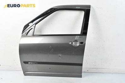 Врата за Suzuki Swift III Hatchback (02.2005 - 10.2010), 4+1 вр., хечбек, позиция: предна, лява