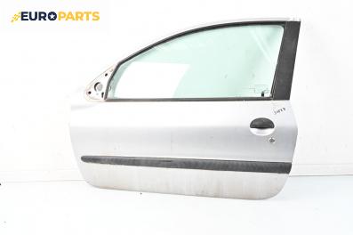 Врата за Peugeot 206 Hatchback (08.1998 - 12.2012), 2+1 вр., хечбек, позиция: предна, лява