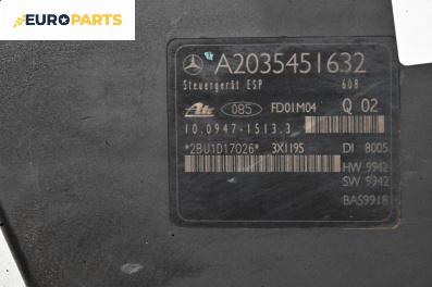 Помпа ABS за Mercedes-Benz C-Class Sedan (W203) (05.2000 - 08.2007) C 220 CDI (203.006), № A2035451632