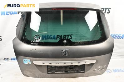 Заден капак за Peugeot 308 Station Wagon I (09.2007 - 10.2014), 4+1 вр., комби, позиция: задна