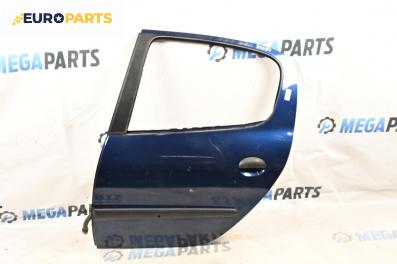 Врата за Peugeot 206 Hatchback (08.1998 - 12.2012), 4+1 вр., хечбек, позиция: задна, лява