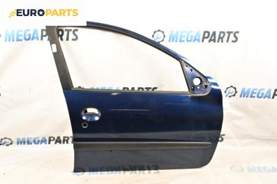 Врата за Peugeot 206 Hatchback (08.1998 - 12.2012), 4+1 вр., хечбек, позиция: предна, дясна