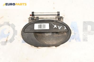 Външна дръжка за Opel Corsa C Hatchback (09.2000 - 12.2009), 4+1 вр., хечбек, позиция: задна, дясна