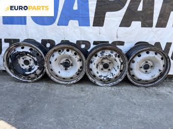 Стоманени джанти за Renault Scenic I Minivan (09.1999 - 07.2010) 15 цола, ширина 6 (Цената е за комплекта)