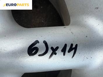 Алуминиеви джанти за Seat Cordoba Vario I (08.1996 - 06.1999) 14 цола, ширина 6 (Цената е за комплекта)