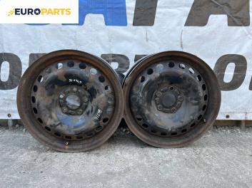 Стоманени джанти за Ford Focus C-Max (10.2003 - 03.2007) 16 цола, ширина 6.5 (Цената е за 2 бр.)