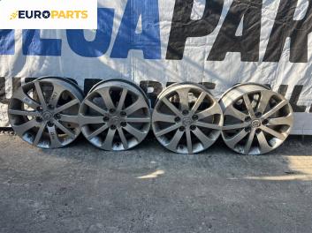 Алуминиеви джанти за Mazda 5 Minivan I (02.2005 - 12.2010) 16 цола, ширина 6.5 (Цената е за комплекта)