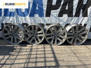 Алуминиеви джанти за BMW 3 Series E90 Sedan E90 (01.2005 - 12.2011) 16 цола, ширина 6 (Цената е за комплекта)
