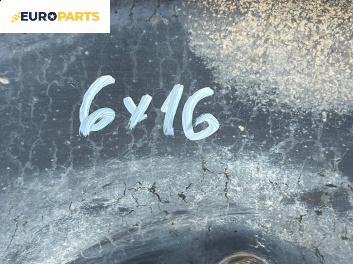 Стоманени джанти за Volkswagen Touran Minivan I (02.2003 - 05.2010) 16 цола, ширина 6 (Цената е за 2 бр.)
