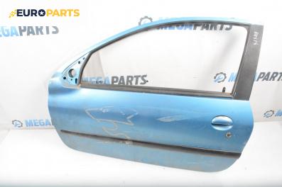Врата за Peugeot 206 Hatchback (08.1998 - 12.2012), 2+1 вр., хечбек, позиция: предна, лява