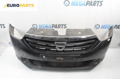 Предна броня за Dacia Lodgy Minivan (03.2012 - ...), миниван, позиция: предна