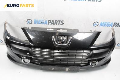 Предна броня за Peugeot 307 Station Wagon (03.2002 - 12.2009), комби, позиция: предна