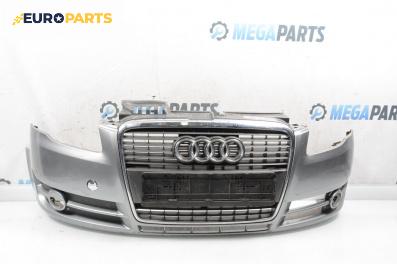 Предна броня за Audi A4 Avant B7 (11.2004 - 06.2008), комби, позиция: предна
