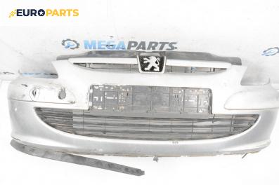 Предна броня за Peugeot 307 Hatchback (08.2000 - 12.2012), хечбек, позиция: предна