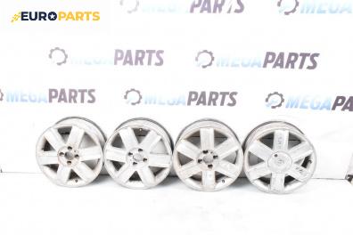 Алуминиеви джанти за Renault Grand Scenic II Minivan (04.2004 - 06.2009) 16 цола, ширина 6.5 (Цената е за комплекта)