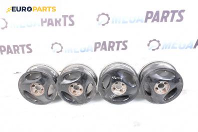 Алуминиеви джанти за Opel Corsa B Hatchback (03.1993 - 12.2002) 14 цола, ширина 5.5, ET 49 (Цената е за комплекта)