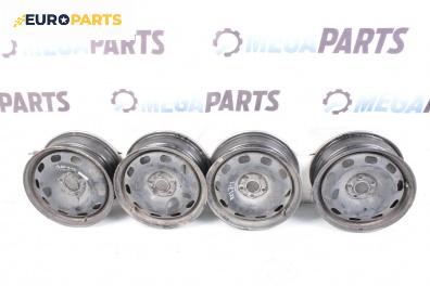 Стоманени джанти за Volkswagen Golf IV Hatchback (08.1997 - 06.2005) 15 цола, ширина 6 (Цената е за комплекта)
