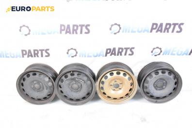 Стоманени джанти за Volkswagen Golf V Hatchback (10.2003 - 02.2009) 16 цола, ширина 6.5 (Цената е за комплекта)