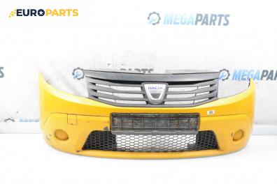 Предна броня за Dacia Sandero Hatchback I (06.2008 - 12.2012), хечбек, позиция: предна