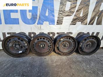 Стоманени джанти за Mercedes-Benz A-Class Hatchback W169 (09.2004 - 06.2012) 15 цола, ширина 6, ET 45 (Цената е за комплекта)