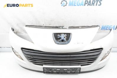 Предна броня за Peugeot 207 Station Wagon (02.2007 - 12.2013), комби, позиция: предна