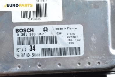 Компютър двигател за Peugeot 206 CC Cabrio (09.2000 - 12.2008) 1.6 16V, 109 к.с., № 0 261 206 942