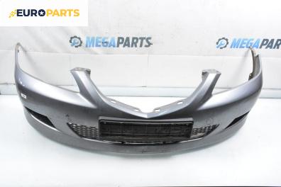 Предна броня за Mazda 6 Station Wagon I (08.2002 - 12.2007), комби, позиция: предна
