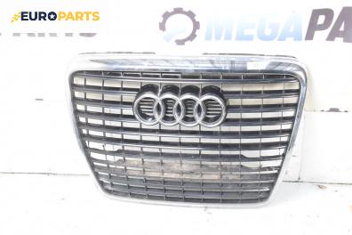 Решетка за Audi A6 Sedan C6 (05.2004 - 03.2011), седан, позиция: предна