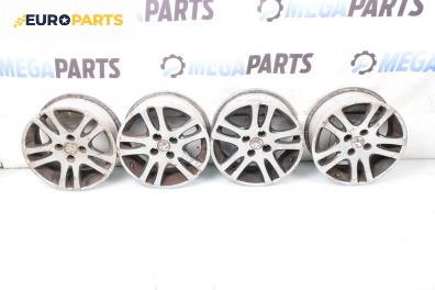 Алуминиеви джанти за Peugeot 307 Station Wagon (03.2002 - 12.2009) 16 цола, ширина 6.5 (Цената е за комплекта)