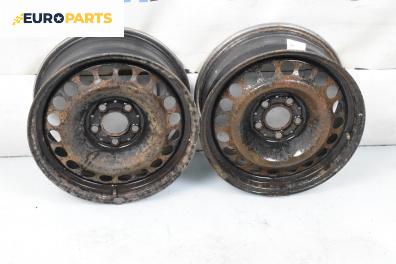 Стоманени джанти за Audi A3 Hatchback II (05.2003 - 08.2012) 16 цола, ширина 7 (Цената е за 2 бр.)