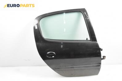 Врата за Peugeot 206 Hatchback (08.1998 - 12.2012), 4+1 вр., хечбек, позиция: задна, дясна