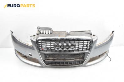 Предна броня за Audi A4 Sedan B7 (11.2004 - 06.2008), седан, позиция: предна