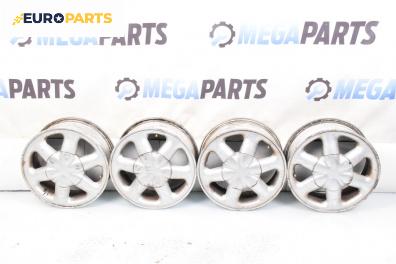 Алуминиеви джанти за Renault Scenic I Minivan (09.1999 - 07.2010) 15 цола, ширина 6 J (Цената е за комплекта)