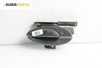 Външна дръжка за Citroen C5 I Hatchback (03.2001 - 03.2005), 4+1 вр., хечбек, позиция: предна, лява