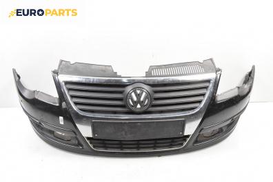 Предна броня за Volkswagen Passat V Variant B6 (08.2005 - 11.2011), комби, позиция: предна