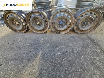 Стоманени джанти за Audi A4 Avant B5 (11.1994 - 09.2001) 16 цола, ширина 7 J (Цената е за комплекта)