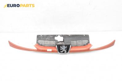 Решетка за Peugeot 206 Hatchback (08.1998 - 12.2012), хечбек, позиция: предна