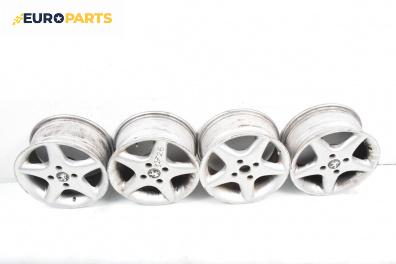 Алуминиеви джанти за Peugeot 206 CC Cabrio (09.2000 - 12.2008) 15 цола, ширина 7 J (Цената е за комплекта)