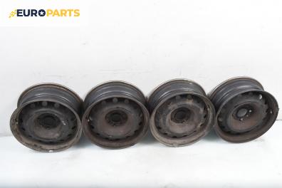 Стоманени джанти за Citroen Xsara Picasso (09.1999 - 06.2012) 15 цола, ширина 6 J (Цената е за комплекта)