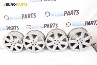 Алуминиеви джанти за Renault Vel Satis Hatchback (06.2002 - 07.2009) 16 цола, ширина 7.5 J (Цената е за комплекта)