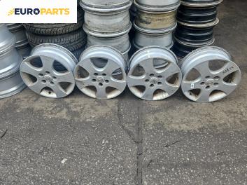 Алуминиеви джанти за Nissan Primera Sedan III (01.2002 - 06.2007) 16 цола, ширина 6.5, ET 40 (Цената е за комплекта)