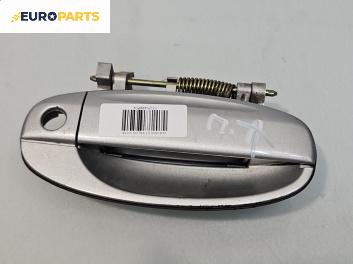 Външна дръжка за Chevrolet Kalos Hatchback (T200) (01.2003 - 12.2008), 2+1 вр., хечбек, позиция: дясна, № 96409602