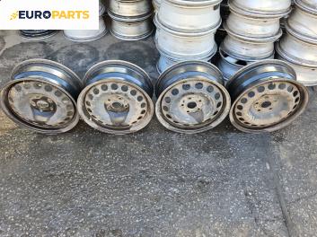 Стоманени джанти за Volkswagen Passat V Sedan B6 (03.2005 - 12.2010) 16 цола, ширина 6.5  J (Цената е за комплекта)