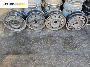 Стоманени джанти за Hyundai i30 Hatchback I (10.2007 - 11.2011) 15 цола, ширина 5.5J, ET 47 (Цената е за комплекта)