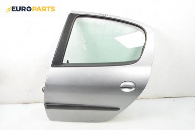 Врата за Peugeot 206 Hatchback (08.1998 - 12.2012), 4+1 вр., хечбек, позиция: задна, лява