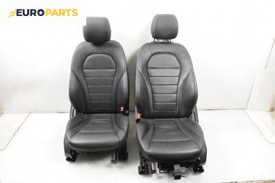 Кожен салон с ел. регулиране за Mercedes-Benz C-Class Sedan (W205) (07.2013 - ...), 4+1 вр.